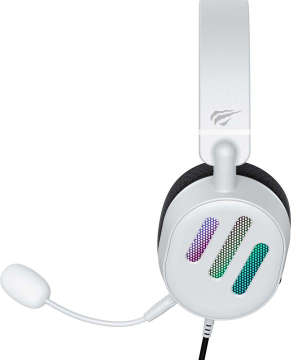 Actual product image Havit Gaming Headphones H2038U RGB (white) (Cable)