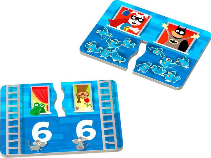 Actual product image Haba Rhino Hero Junior (German, Spanish, French, Dutch, Italian, English)