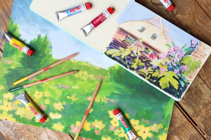 Produktbild Talens Gouachefarbenset (288 ml)