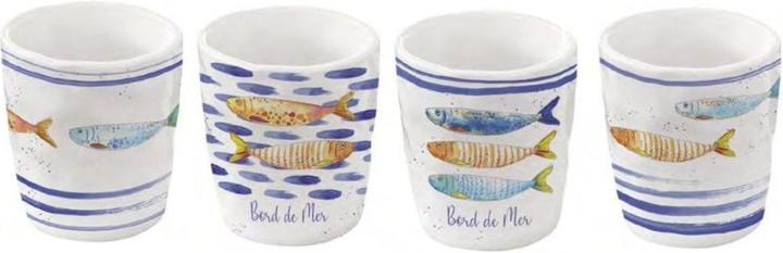 Produktbild Easy Life Bord de Mer, 4er Set Kaffeetassen (assortiert),120ml (120 ml, 4 x)