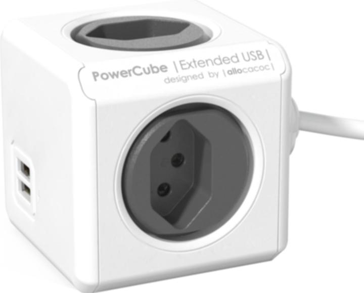 Allocacoc PowerCube Extended USB S+ Extended USB (4 x, Type 13, USB-A, 1.50 m)