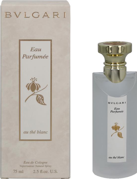 Actual product image Bulgari Au thé blanc (Eau de cologne, 75 ml)