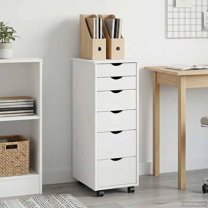 Produktbild vidaXL Rollschrank (34 x 39 x 93.50 cm)