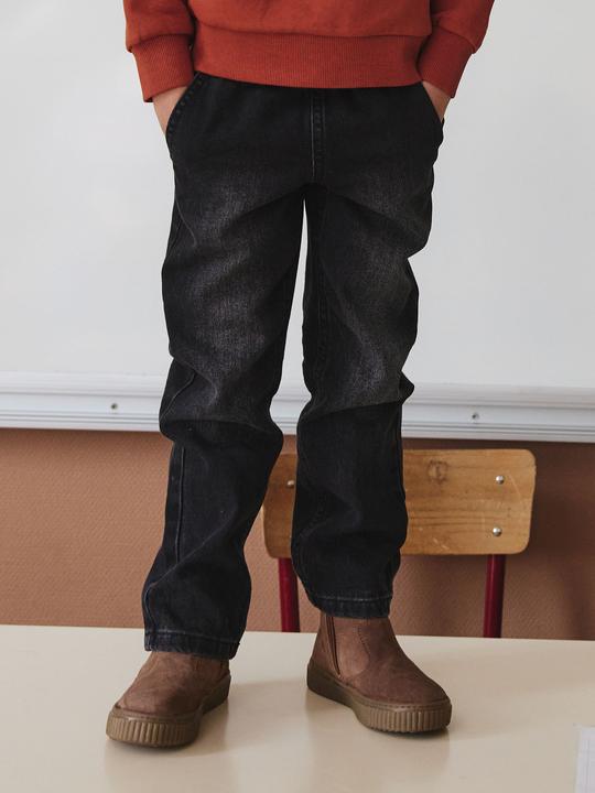 Produktbild Vertbaudet Weite Jungen Jeans mit Dehnbund, Bundweite verstellbar (122)