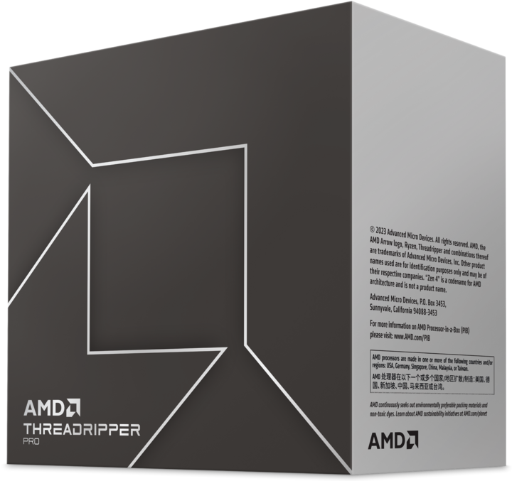 Produktbild AMD THREADRIPPER PRO 7965WX SP6 (sTR5, 4.20 GHz, 24 -Core)
