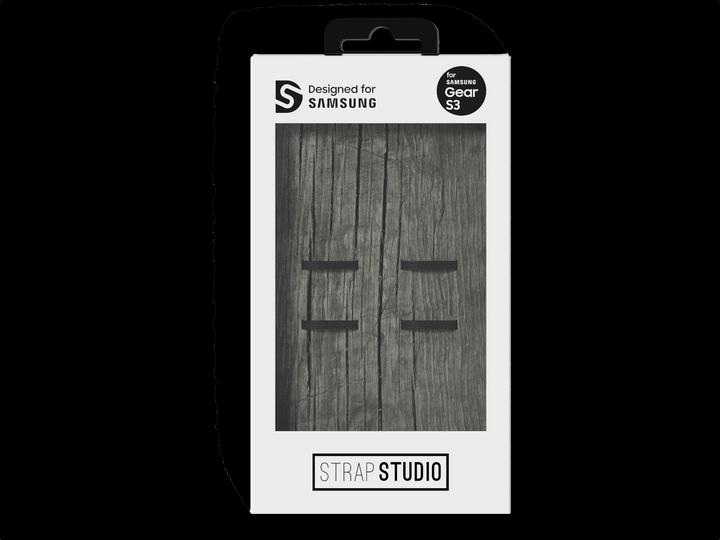 Produktbild Strap Studio Leather Classic Grey (22 mm, Leder)