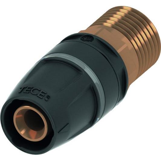 TECE, Rohrverbindungstechnik, TECElogo Übergangsnippel Rotguss 40mmx11/4 AG (T-Verbindung)