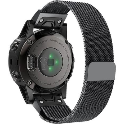 Thumbnail - Strap-it Armband (20 mm), Uhrenarmband, Schwarz