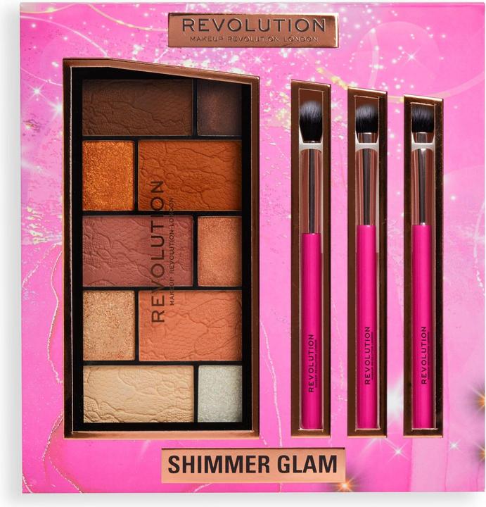 Produktbild Makeup Revolution Shimmer Glam Eye Gift Set