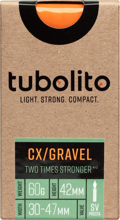 Actual product image Tubolito Tubo CX/Gravel All (Presta (SV), 28", 42 mm)