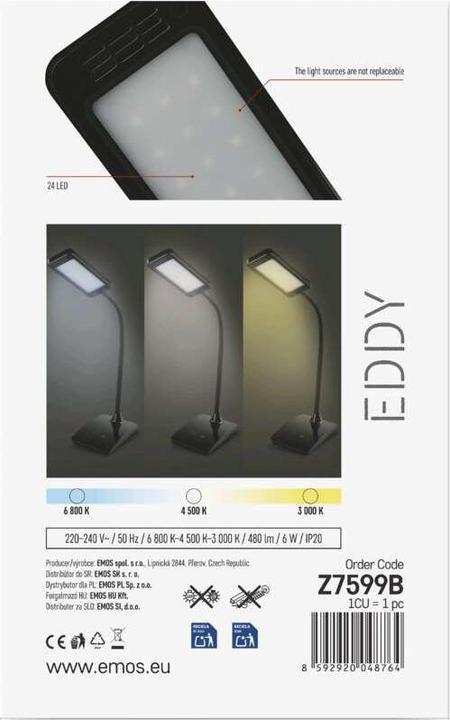 Immagine prodotto Emos Eddy (480 lm)