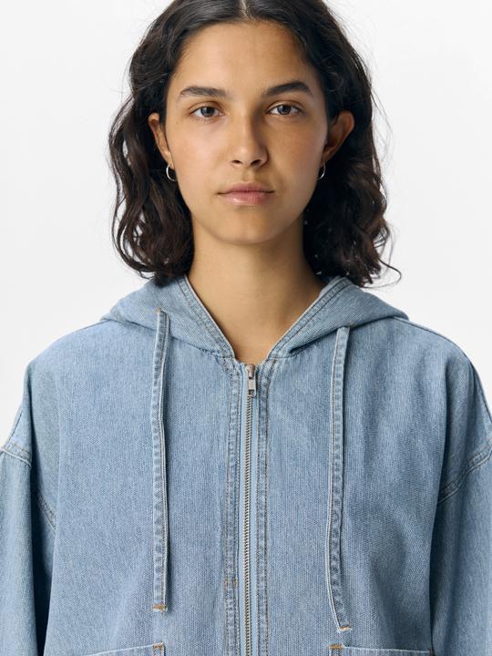 Actual product image Object Denim Hoodie (XS)