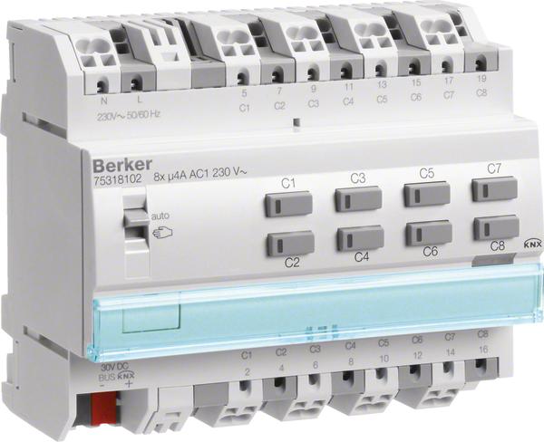 Actual product image Berker KNX switch/shutter actuator (Shutter actuator)