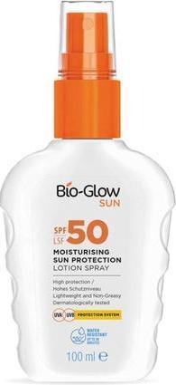 Actual product image BioGlow Sun Spray SPF50 100ml waterproof (Sun spray, SPF 50, 100 ml)