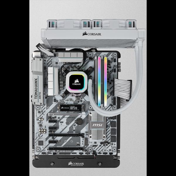 Productafbeelding Corsair Vengeance RGB Pro SL (2 x 8GB, 3200 MHz, DDR4 RAM, DIMM 288 pin)