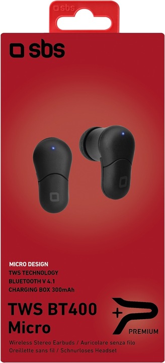 Actual product image SBS Bluetooth Headphones Wireless In Ear (2 h, Wireless)
