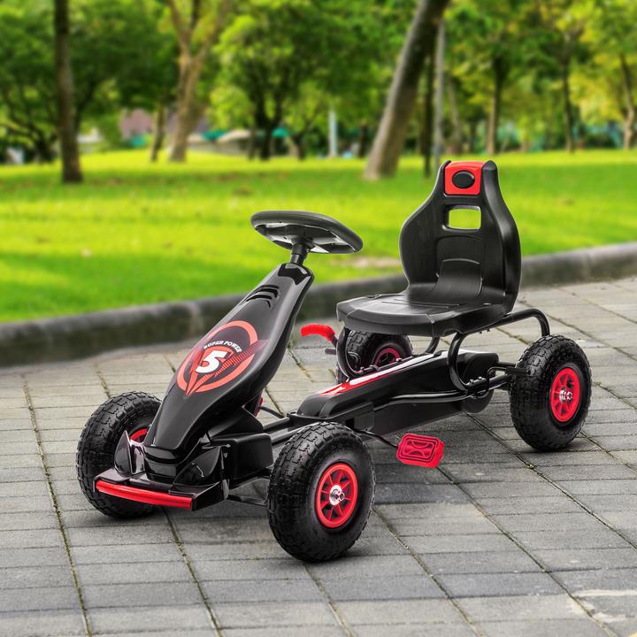 Image du produit Homcom Go Kart avec siège baquet réglable