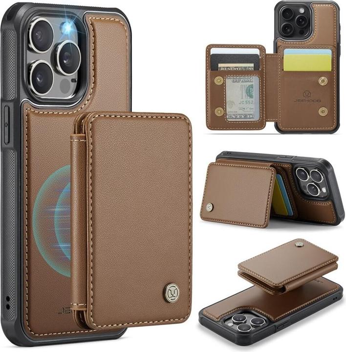 Immagine prodotto Cover-Discount iPhone 16 Pro - Cover posteriore 2-in-1 con supporto per carta di credito (Apple iPhone 16 Pro)