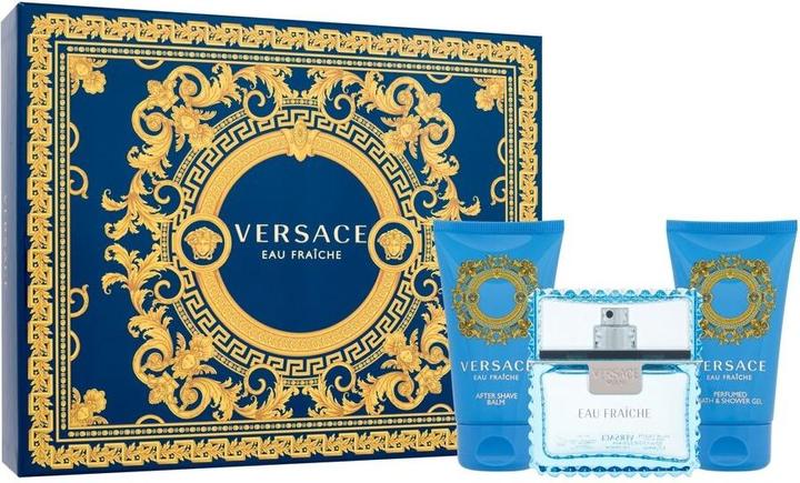 Produktbild Versace Eau Fraiche Christmas 2023 Eau de Toilette 50 / Shower Gel / After Shave Balm (Eau de Toilette, 50 ml)