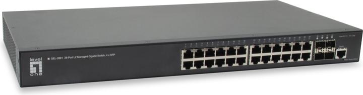 Actual product image LevelOne Level One GEL-2861 (28 ports)