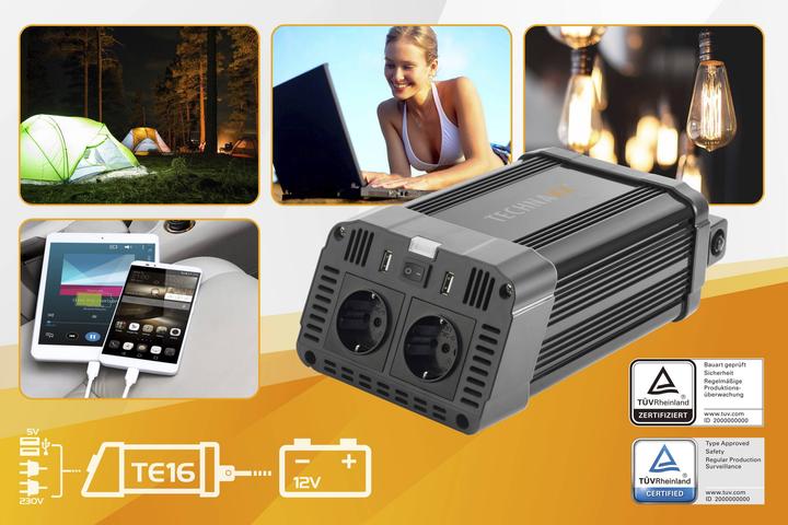 Actual product image Technaxx TE16