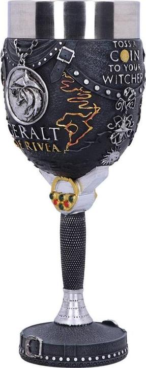 Actual product image Nemesis Now The Witcher drinking vessel : Geralt wine goblet (1 x)