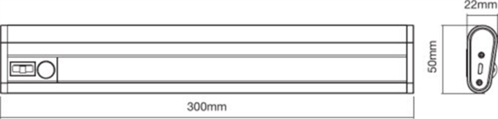 Image du produit Ledvance Linear Mobile USB 300 (98 lm)
