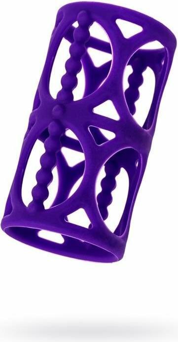Actual product image Toyfa A-TOYS, Penishülse, Silikon, Lila, 7,5 cm