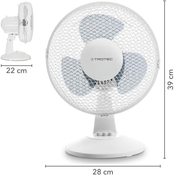Image du produit Trotec Ventilateur de table TVE 10 (50 dB)