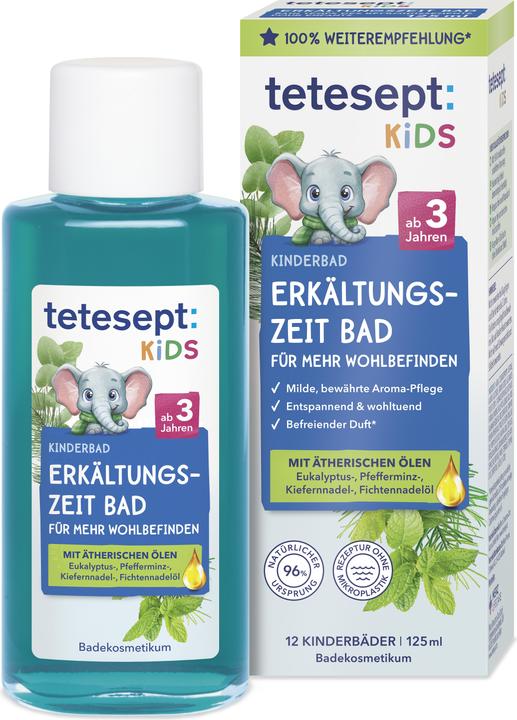 Image du produit Tetesept Bain de refroidissement pour enfants (125 ml, Huile de bain)