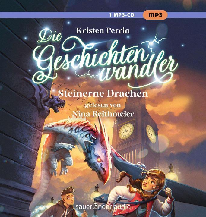 Productafbeelding The Story Shifters 02 - Stenen Draken (mp3) (Fabienne Pfeiffer, Kristen Perrin, Nina Reithmeier, Duits)