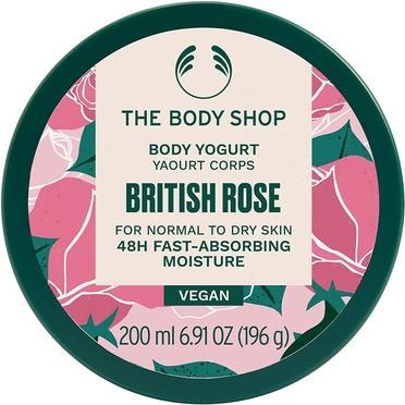 Body Shop - British Rose Body Yogurt ( Body Yogurt) 200 ml (Körpercreme, 200 ml)