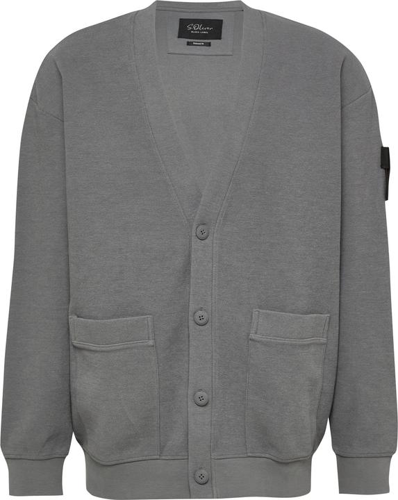 Produktbild s.Oliver Relaxed-Fit-Cardigan aus strukturierter Sweatware (S)