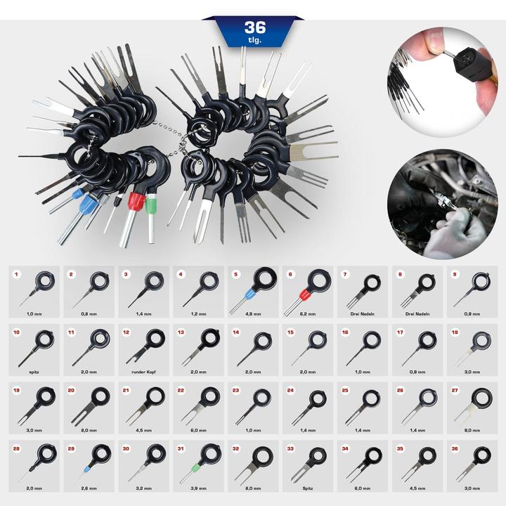 Produktbild Brilliant Tools Entriegelungswerkzeug-Satz, 36-tlg KS Tools BT511230