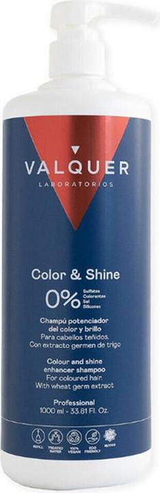 Actual product image Valquer Válquer Color and Shine Strengthening Shampoo 1000ml (1000 ml, Liquid shampoo)