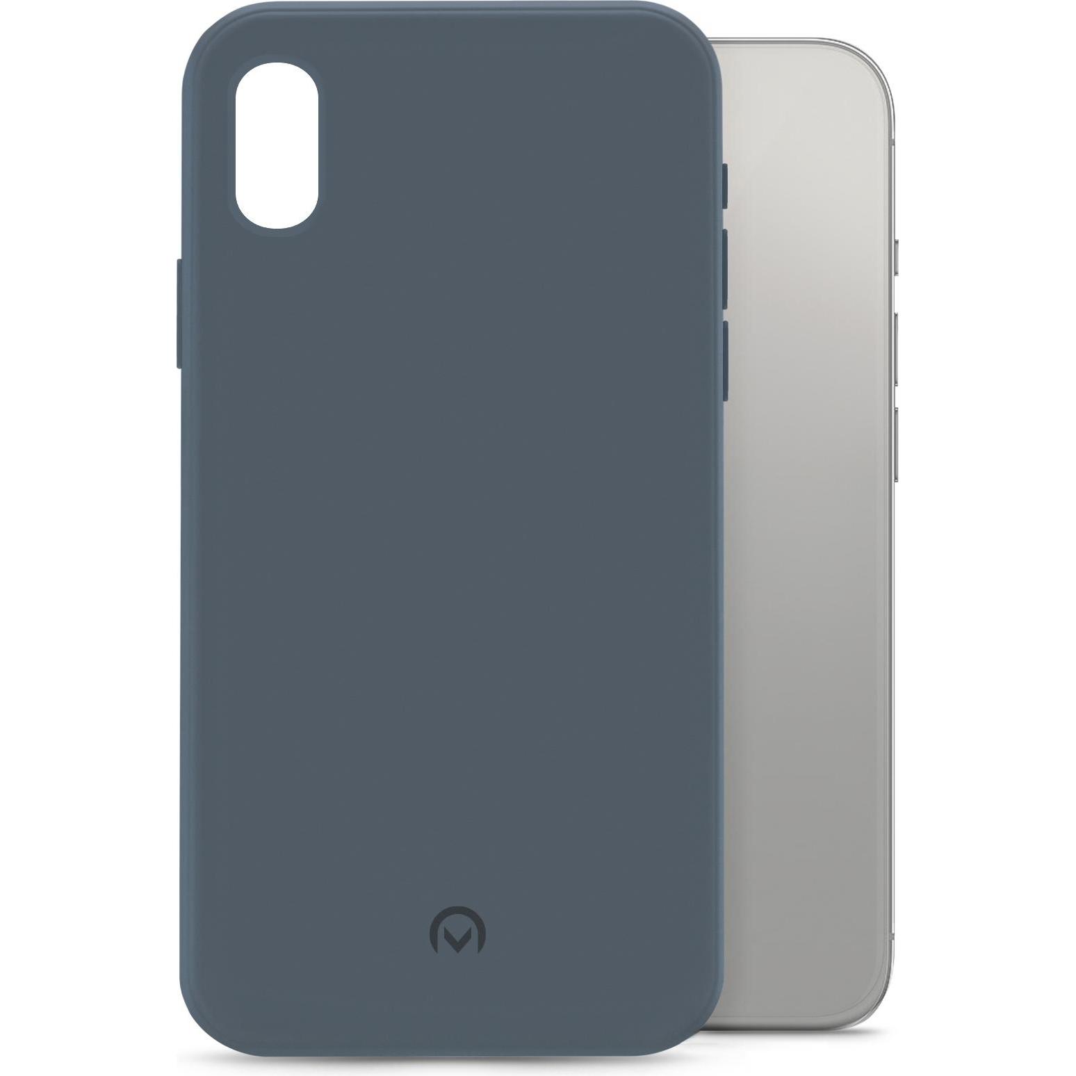 Mobilize Gummi-Gelly-Hülle (Apple iPhone XR), Smartphone Hülle, Blau