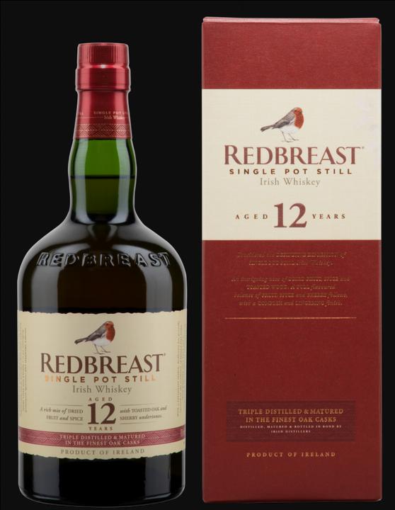 Image du produit Redbreast 12 ans (Single Malt, Whisky irlandais, 1 x 70 cl)
