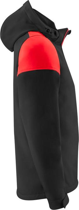 Actual product image Sharp Printer Prime Softshell Jacket Men Black/Red - Size XXL (XXL)