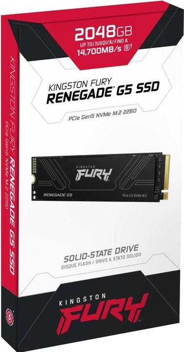 Produktbild Kingston FURY Renegade G5 (2000 GB, M.2 2280)