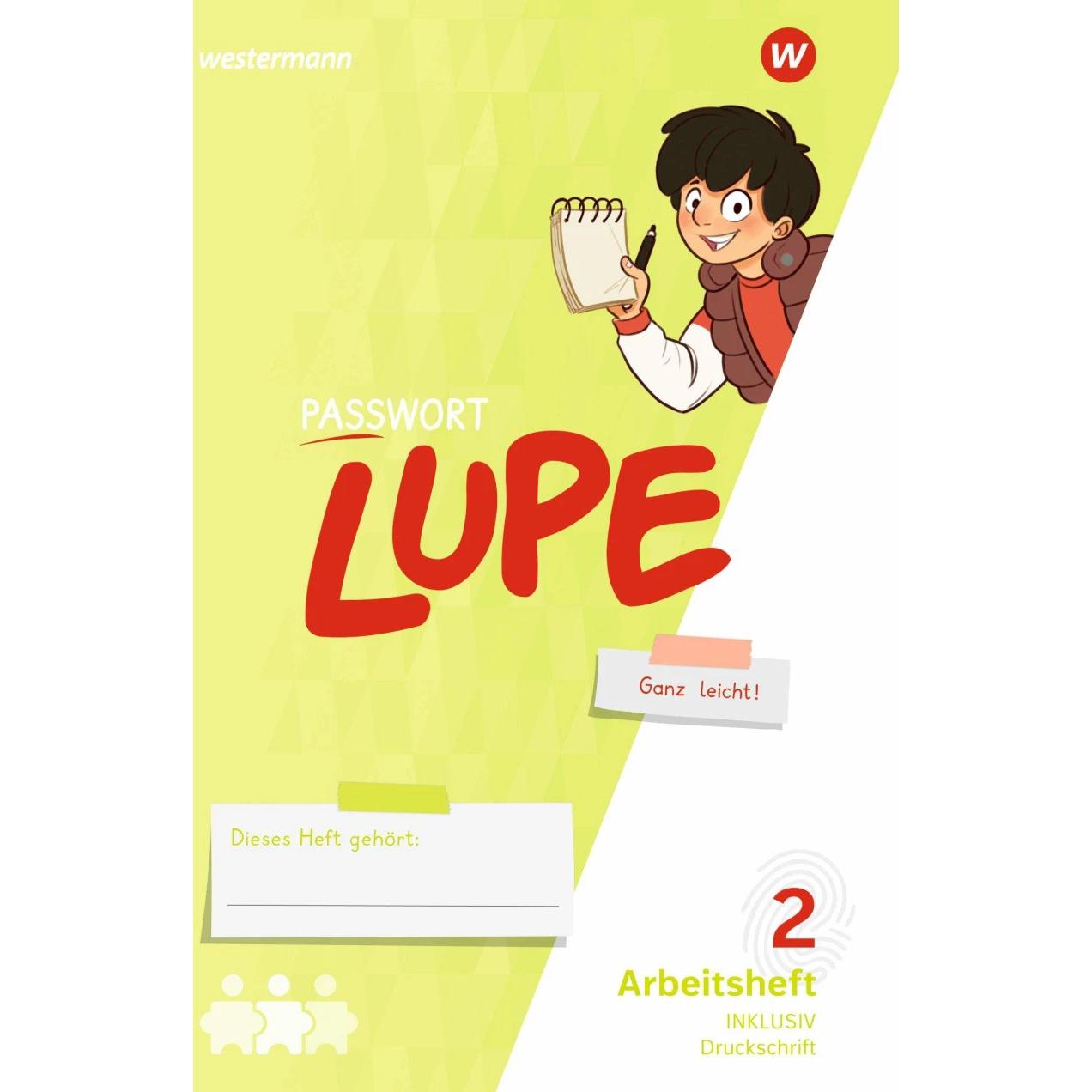 PASSWORT LUPE - Sprachbuch. Arbeitsheft Inklusion 2 DS, Schulbücher von Katharina Strick, Ursula Emanuel, Olesia Belenko...