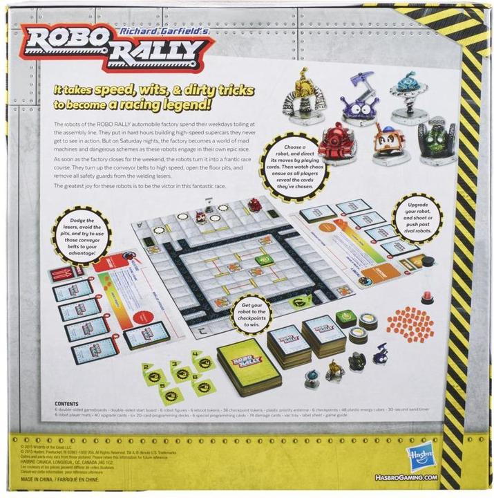 Produktbild Hasbro Gaming Robo Rally (Englisch, 2 - 6 Spieler)