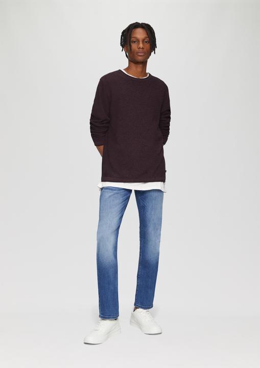 Produktbild S.Oliver Strickpullover Strickpullover aus Melangegarn (XS)