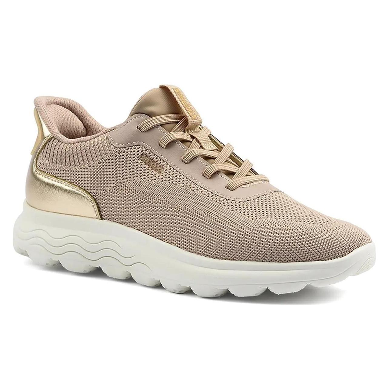 Geox, Damen, Sneakers, Spherica Plus A, Gold, Braun, (38)