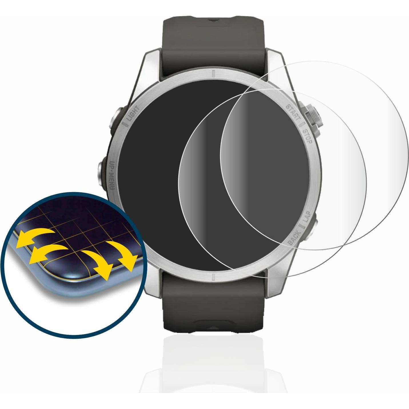 Thumbnail - BROTECT Full-Cover Displayschutz, Smartwatch Schutzfolie, Transparent