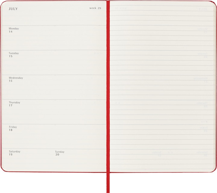 Immagine prodotto Moleskine Taccuino (A5, Inglese)