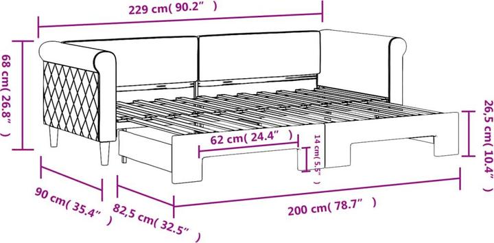 Actual product image vidaXL Becka