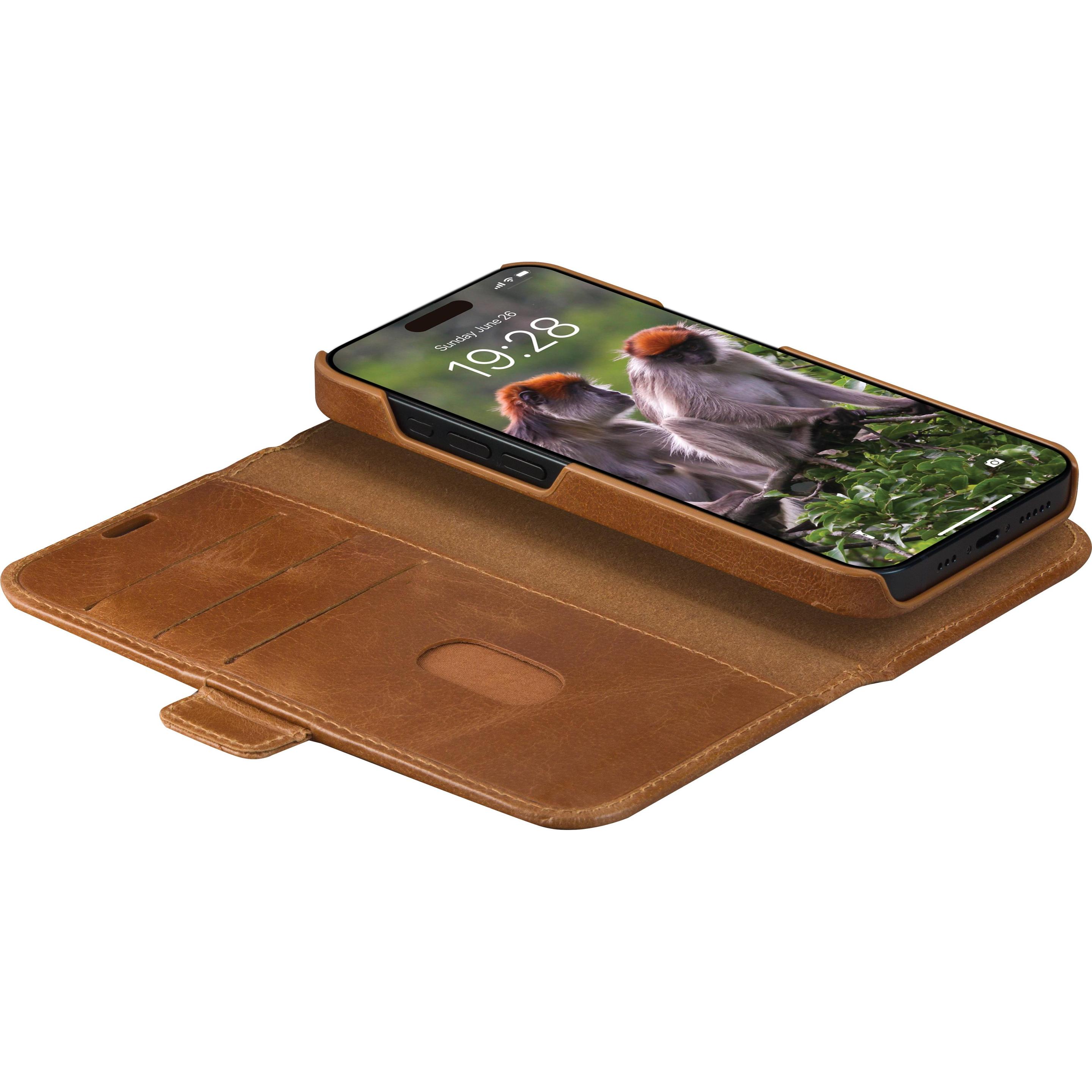Thumbnail - dbramante1928 Lynge (Apple iPhone 15), Smartphone Hülle, Braun