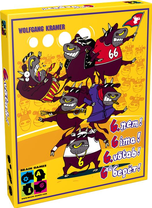 Brain Games card game "6 takes!" (Estnisch, Lettisch, Litauisch, Russisch, 2 - 10 Spieler)