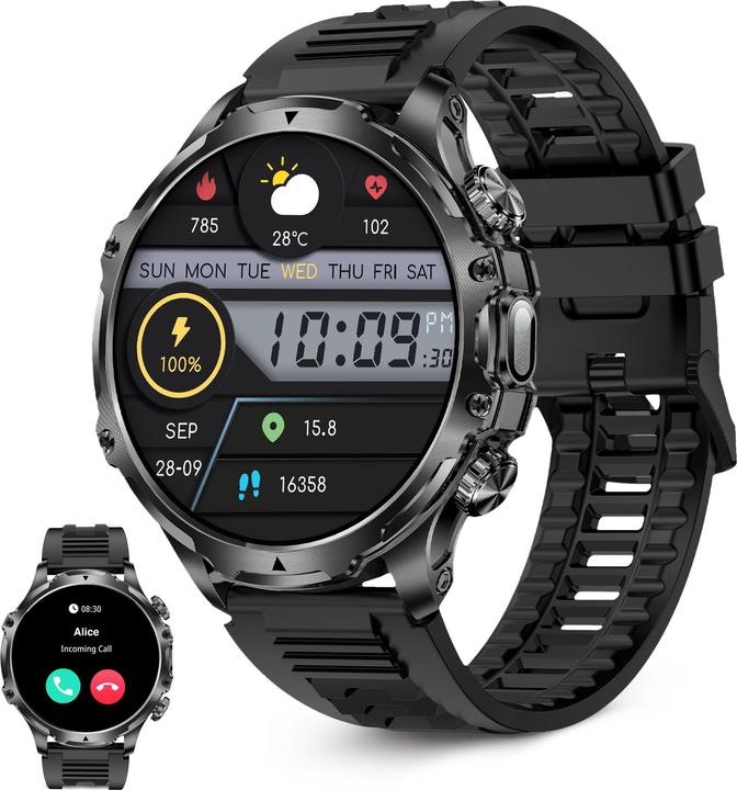 Produktbild KSIX Smartwatch Venture, Schwarz