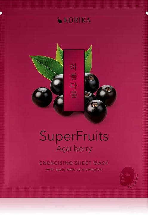 Produktbild Korika - Gift set of Superfruits sheet masks 7 Ã— 25 g